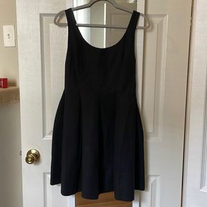 Mini black dress